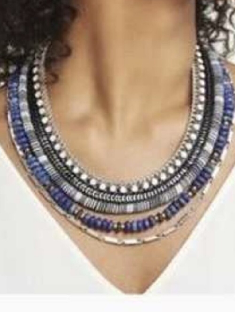 Stella And Dot Emmeline Statement Bib Necklace